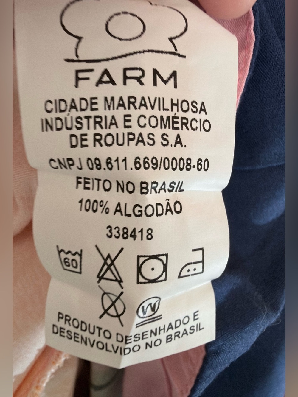 FARM Rio Tropical Sunset Maxi Dress Size M NWT Brazil - Picture 7 of 7